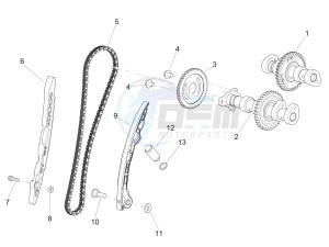 RSV4 1000 Racing Factory L.E. (EMEA, APAC) (AUS, CP, EU, GB, J, MAL, NZ, RI, VN) drawing Rear cylinder timing system