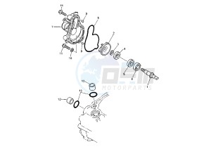 WR 400-426 F 426 drawing WATER PUMP