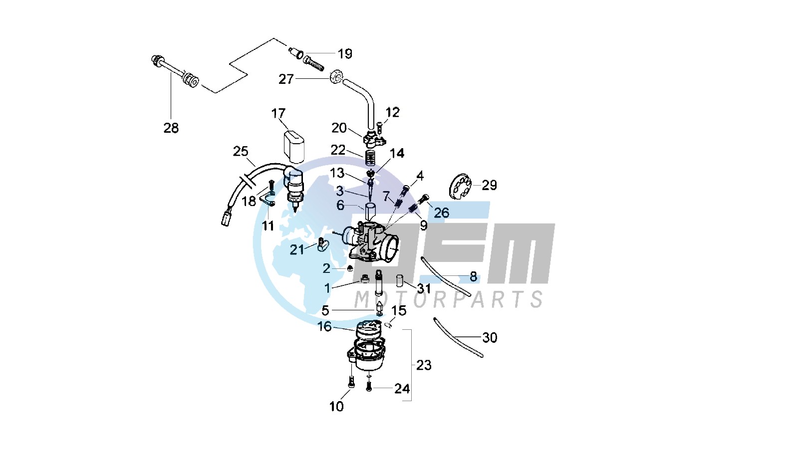 CARBURETOR SPARE PARTS