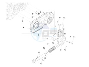 Fly 150 4T 3V ie (APAC) drawing Crankcase cover - Crankcase cooling