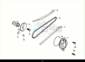 FIDDLE II 50 EFI (AF05W6-NL) (M2) drawing CAM SHAFT