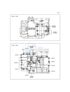 ER-6N_ABS ER650FDS XX (EU ME A(FRICA) drawing Crankcase Bolt Pattern