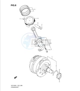 VLR1800 drawing CRANKSHAFT