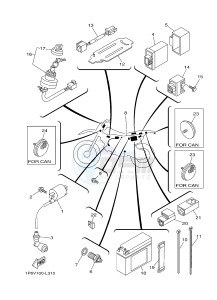 TT-R50E (2CJ3 2CJ4) drawing ELECTRICAL 1