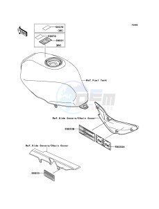 ER-5 ER500-C5P GB XX (EU ME A(FRICA) drawing Labels