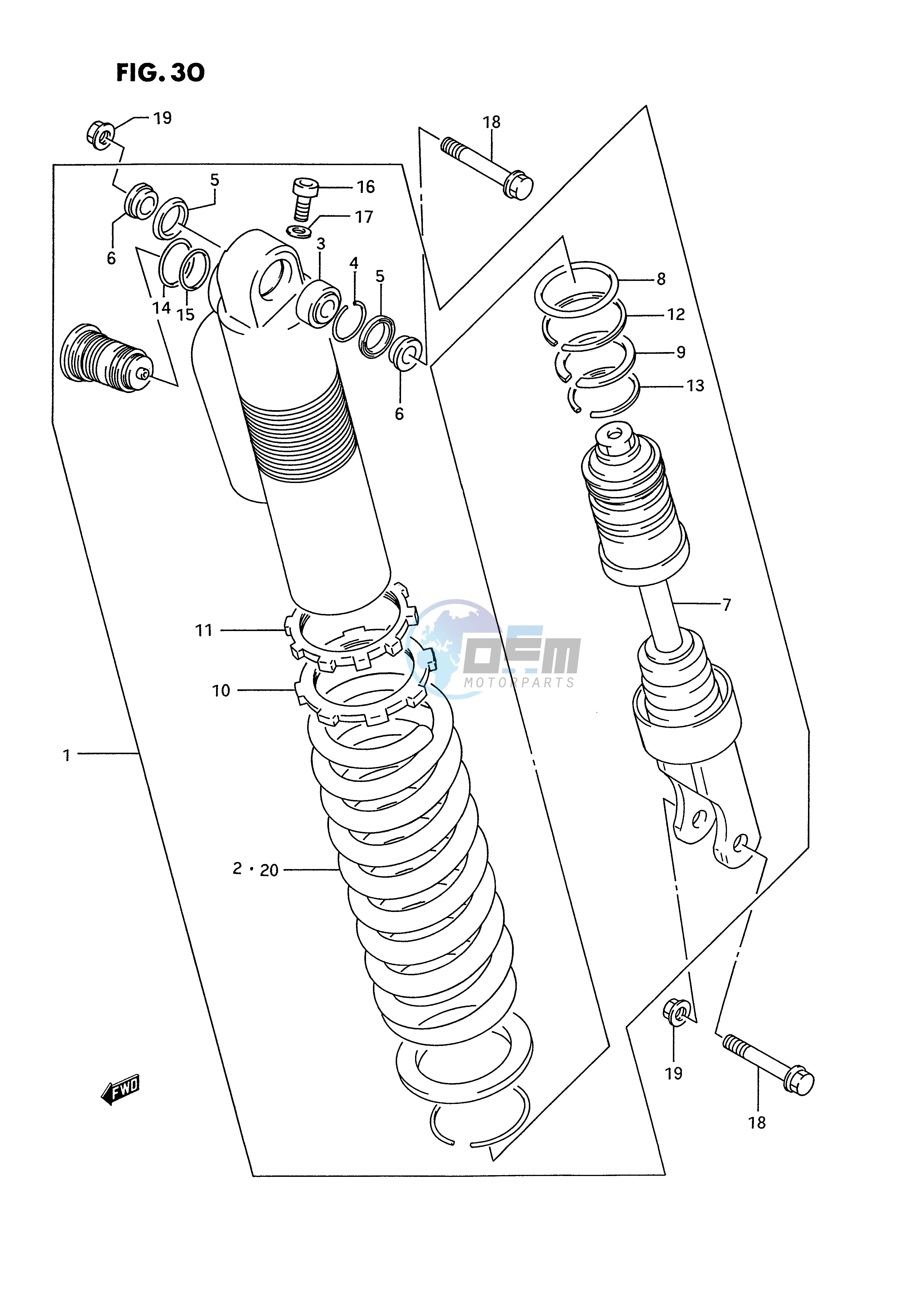 SHOCK ABSORBER (MODEL P)