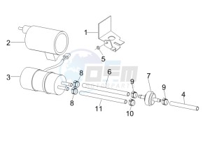 Liberty 125 4t Sport e3 (UK) UK drawing Supply system