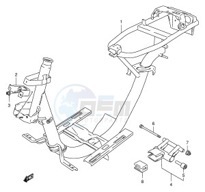 AE50 (E71) drawing FRAME