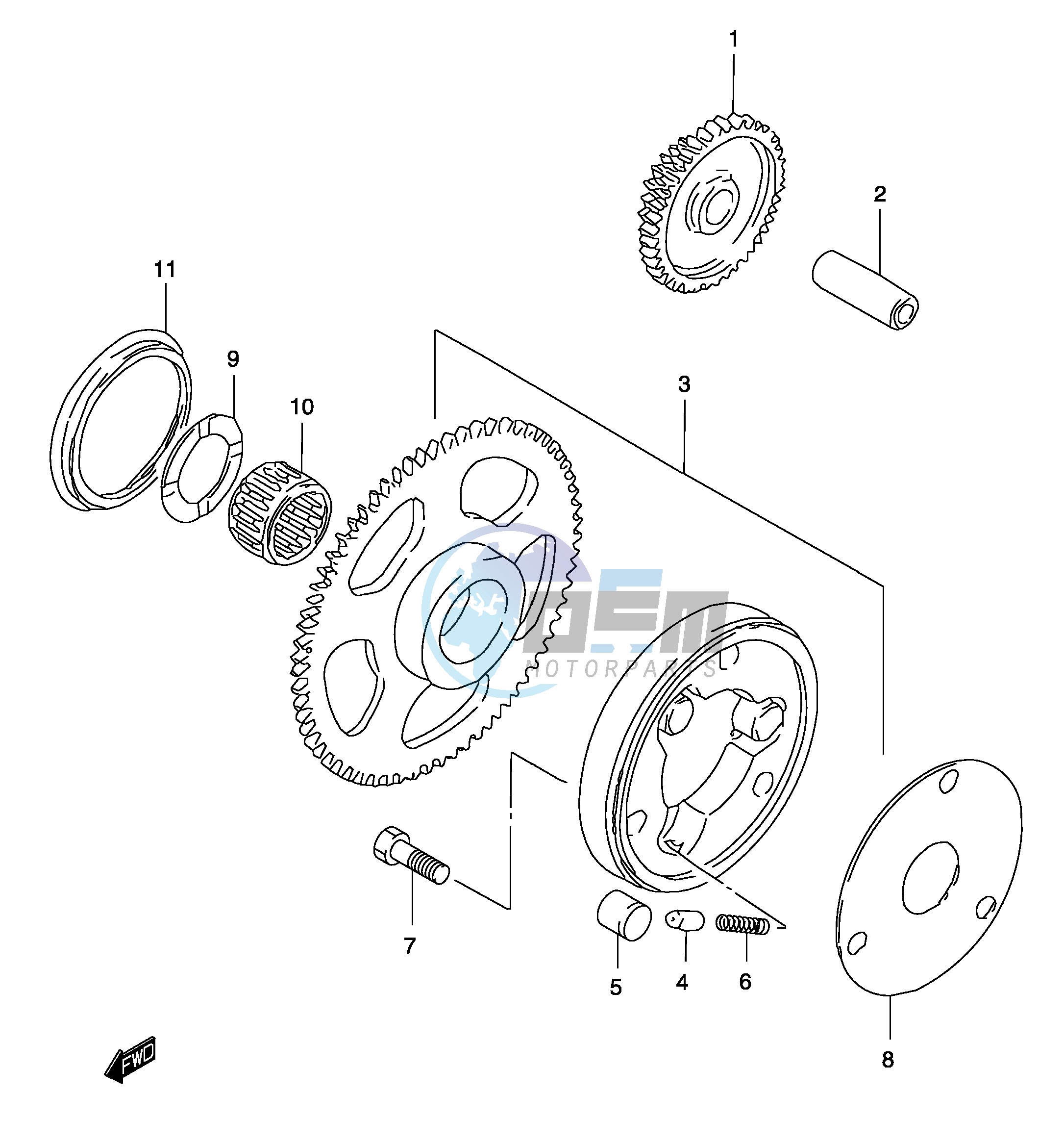 STARTER CLUTCH