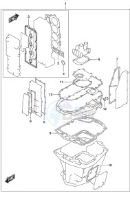 DF 150AP drawing Gasket Set