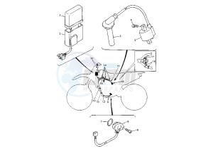 YZ F 426 drawing ELECTRICAL DEVICES