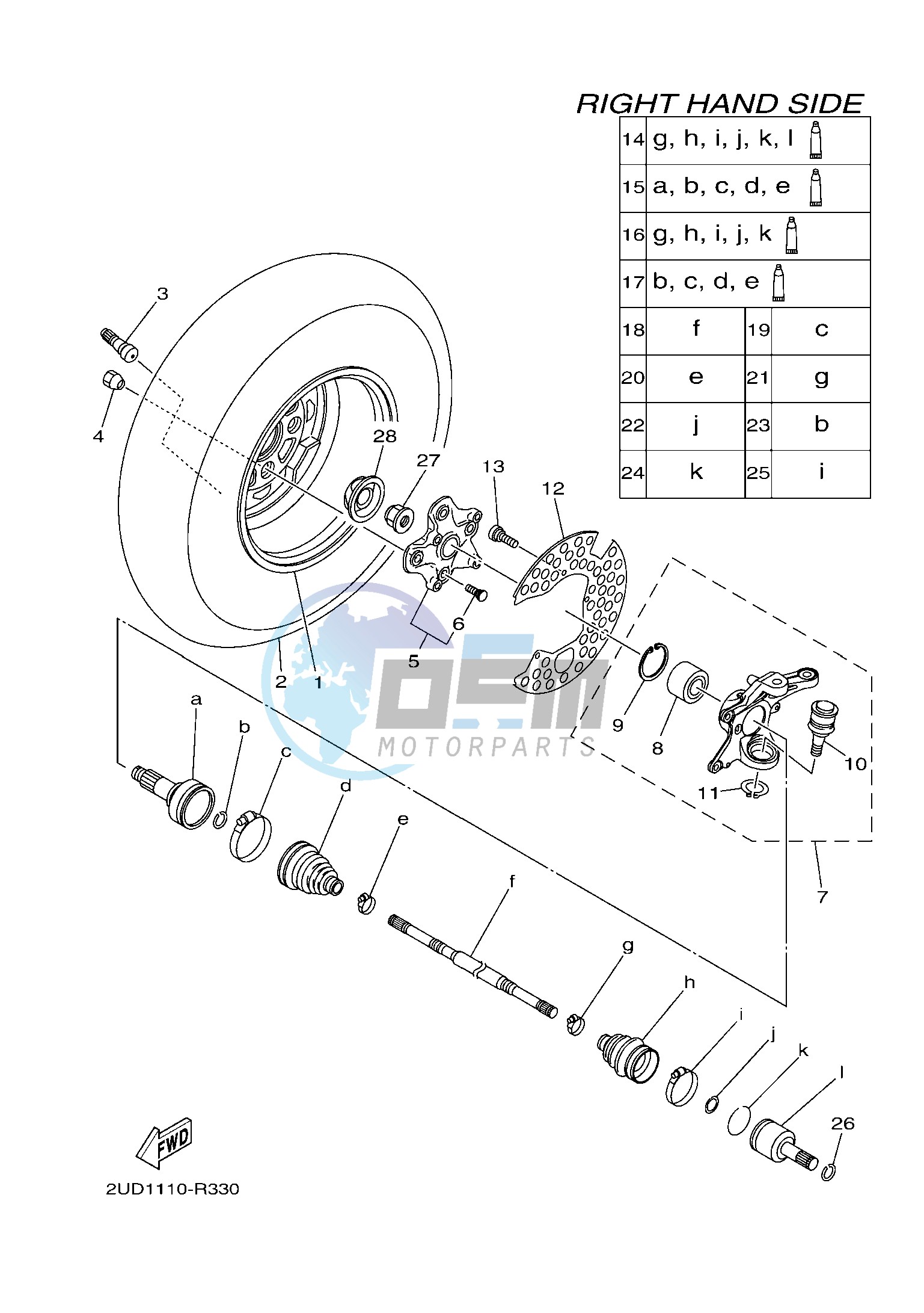 FRONT WHEEL 2