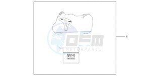 CBR1000RA9 E / ABS MKH REP drawing INDOOR BODY COVER HRC