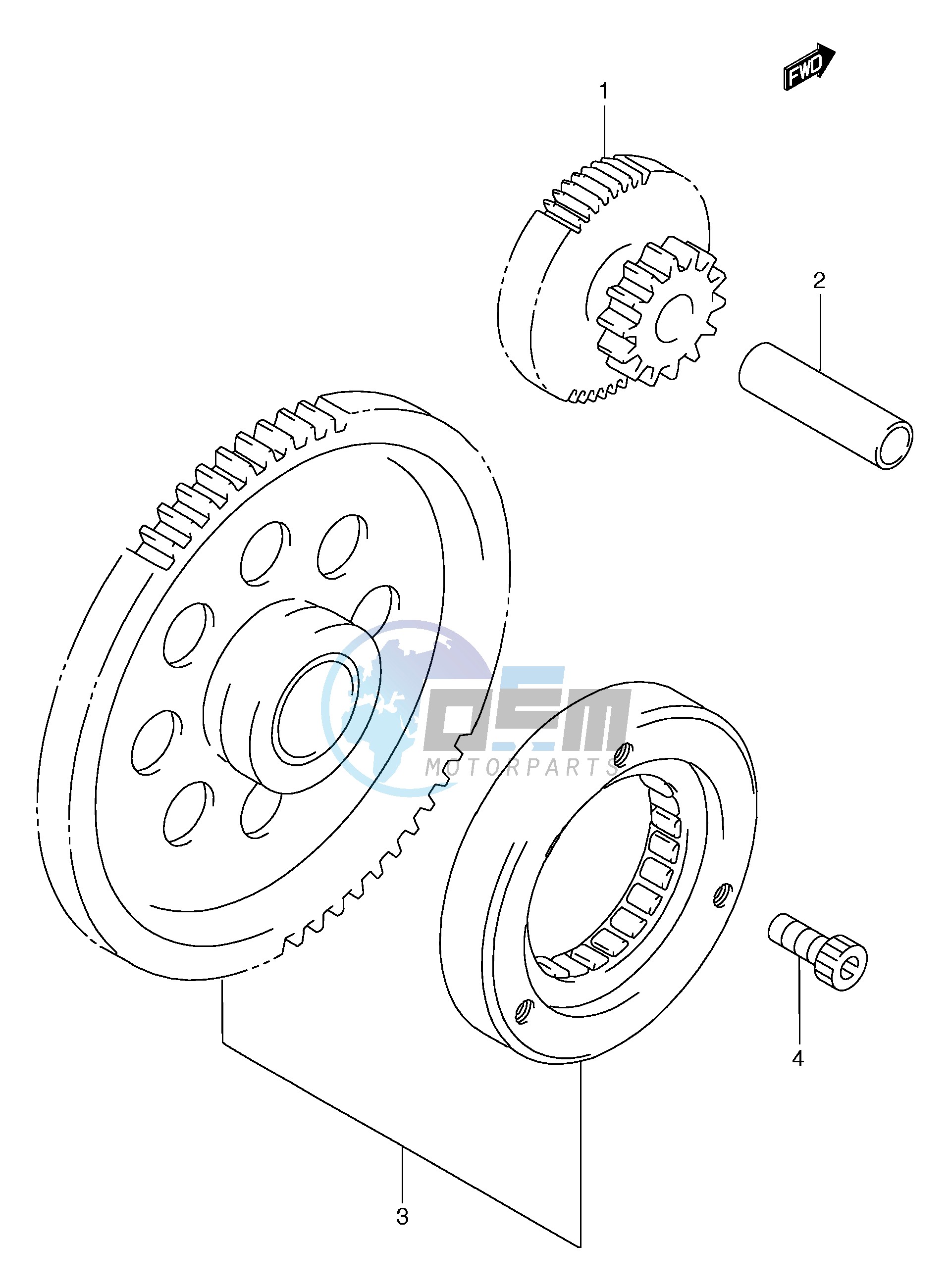 STARTER CLUTCH