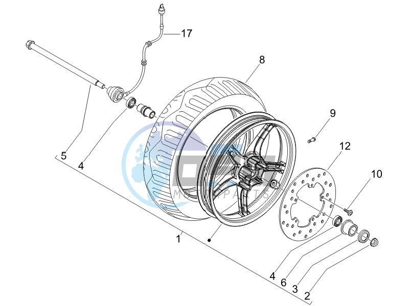 Front wheel