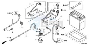 TRX420FMC drawing BATTERY