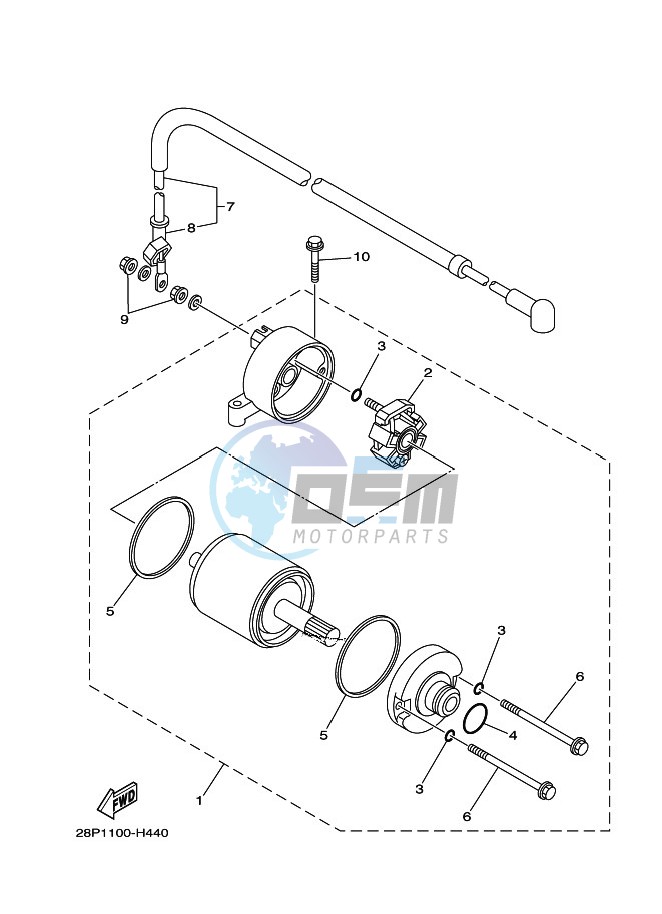 STARTING MOTOR