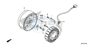 NC700SD NC700S Europe Direct - (ED) drawing GENERATOR