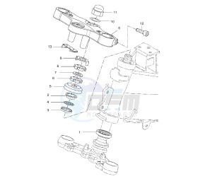 YZF R 125 drawing STEERING