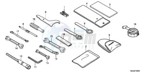 CBF1000FAC drawing TOOLS