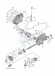 YXF850E YXF85WPBL (BAR7) drawing MIDDLE DRIVE GEAR