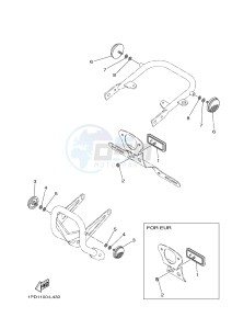 YFZ450 YFZ450D (1PD5 1PD6) drawing ELECTRICAL 2