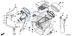 CRF250RE CRF250R Europe Direct - (ED) drawing AIR CLEANER