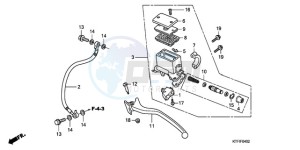 SH1259 E / 3E drawing RR. BRAKE MASTER CYLINDER (SH1259/1509)