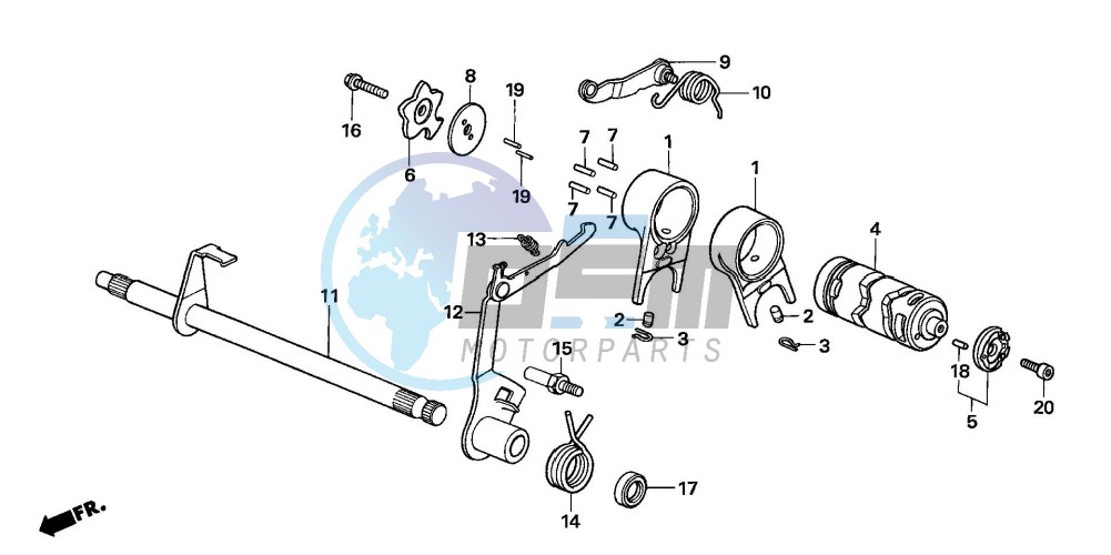 GEARSHIFT DRUM