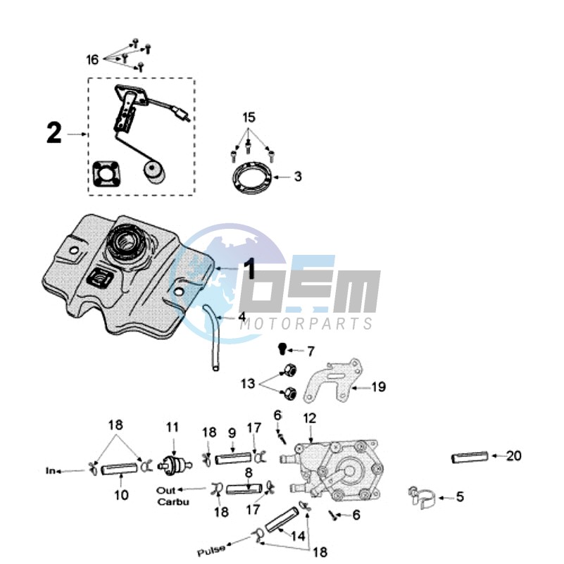 TANK AND FUEL PUMP TAIYOGIKEN