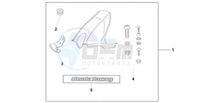 CBR1000RAA UK - (E / ABS MKH) drawing PP HUGGER*NHA30M*