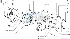 Skipper 125 my98 drawing Transmission cover