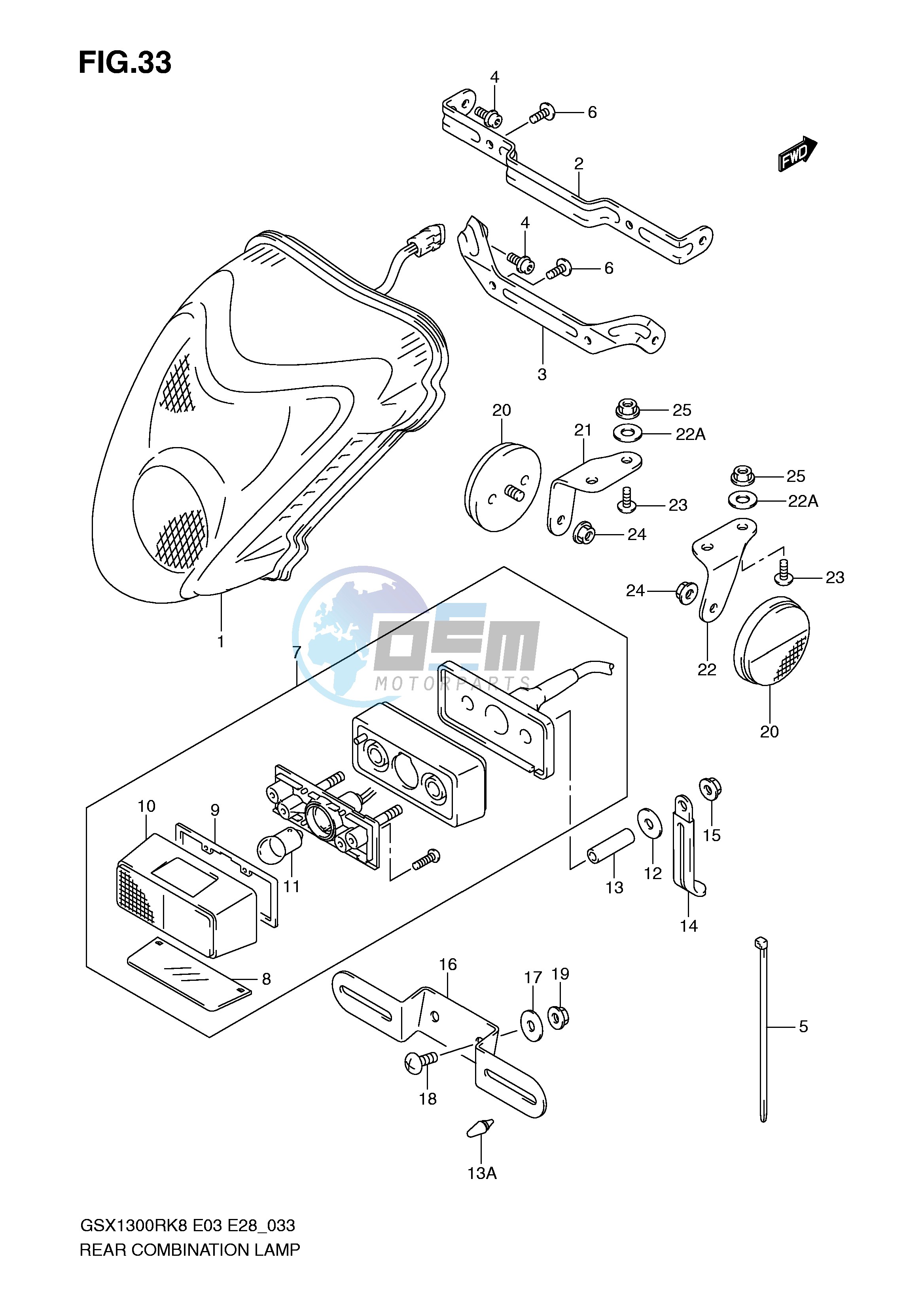 REAR COMBINATION LAMP