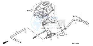 XL1000VA9 Europe Direct - (ED / ABS) drawing AIR INJECTION CONTROL VALVE