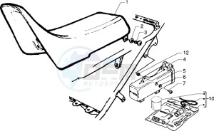 Surfer 50 drawing Saddle - Tool kit