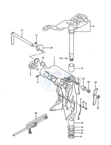 DT 75 drawing Swivel Bracket (1995)