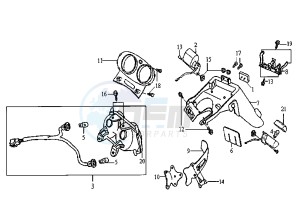 JET - 100 cc drawing TAILLIGHT