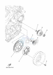 XSR700 MTM690D (BJX1) drawing STARTER