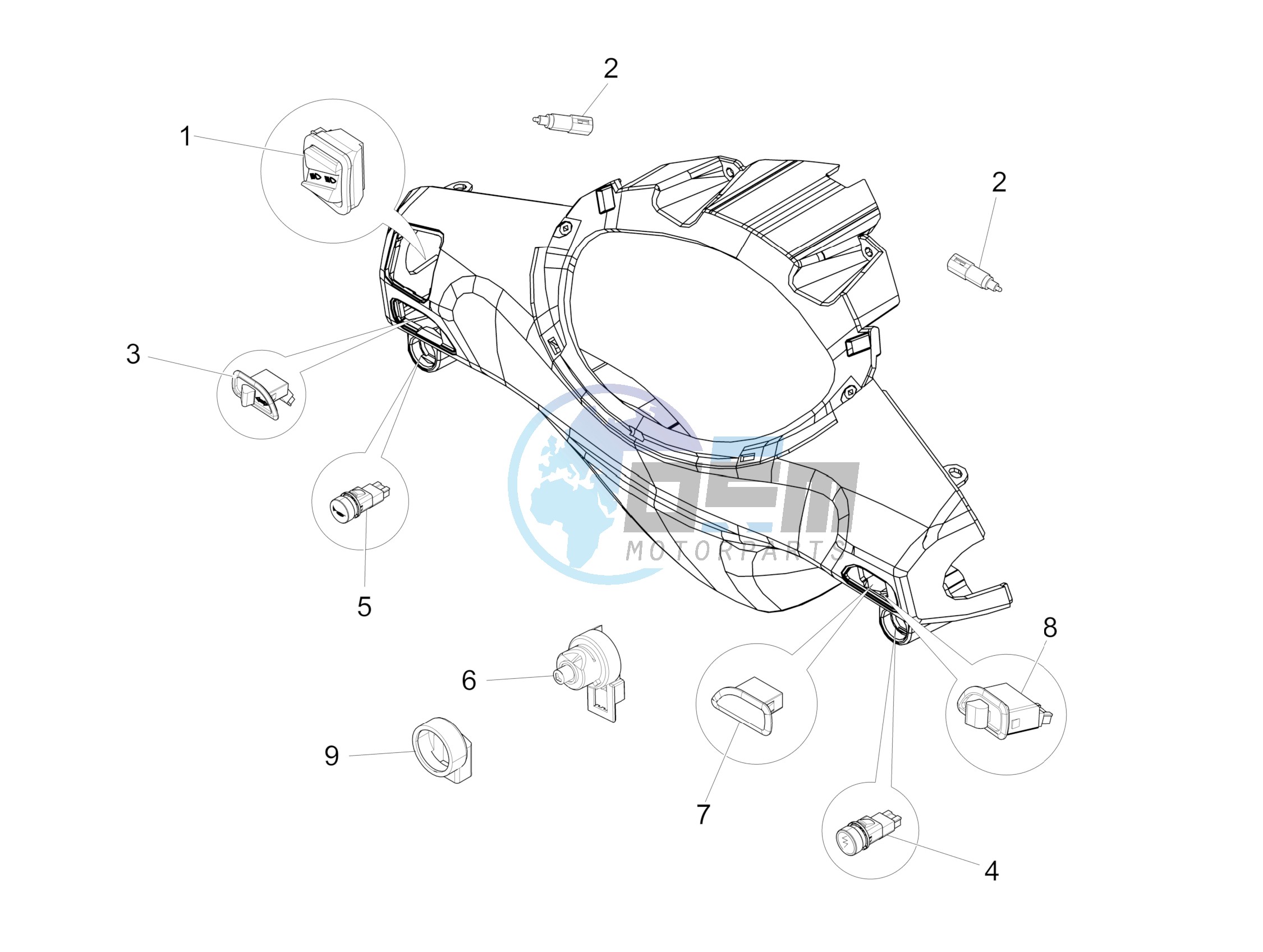 Selectors - Switches - Buttons