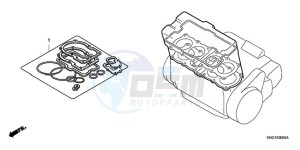 CB600F39 France - (F / CMF ST 25K) drawing GASKET KIT A