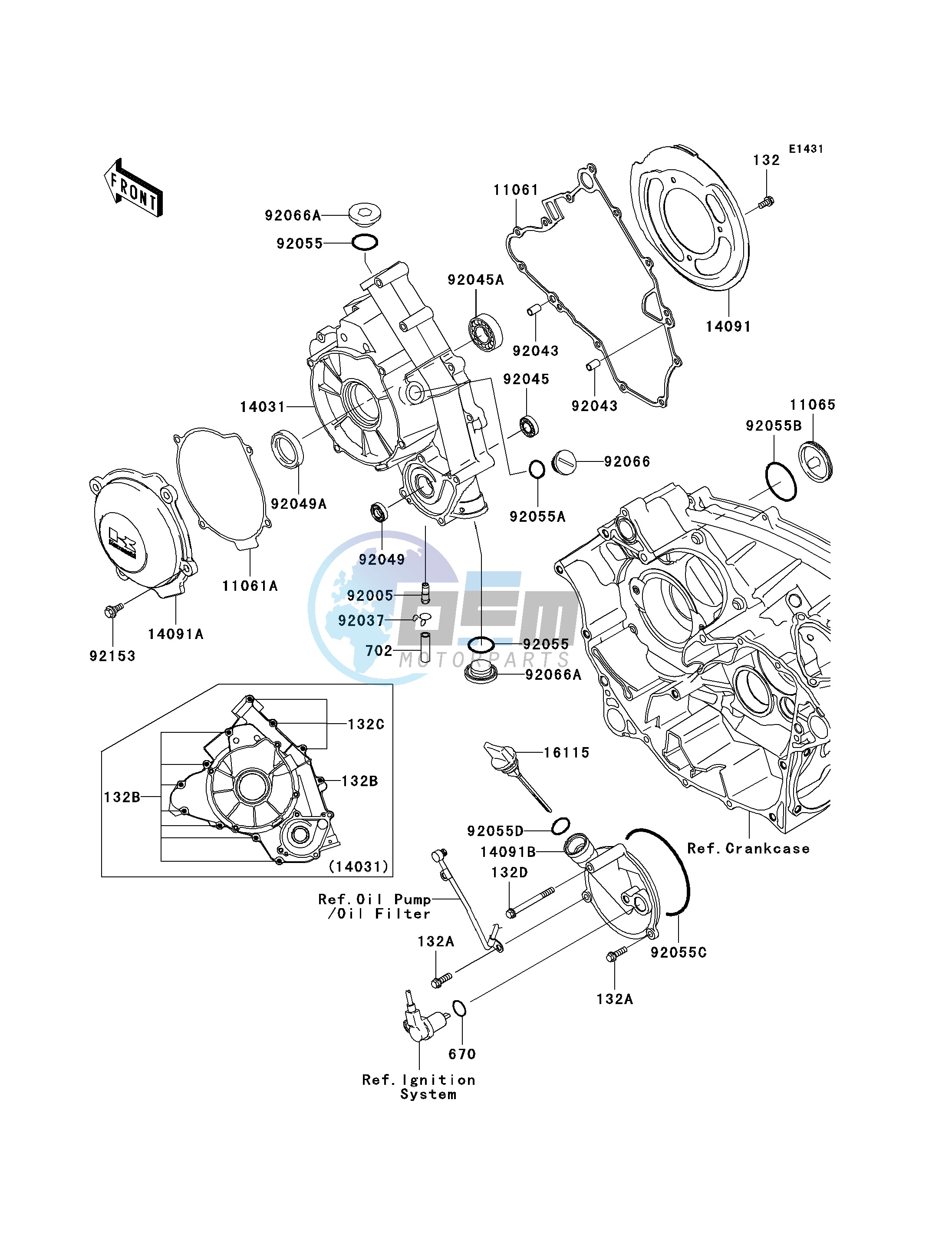 ENGINE COVER-- S- -