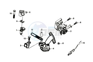 MIO 50I 25KMH (L8) NL EURO4 drawing INJECTIE PARTS