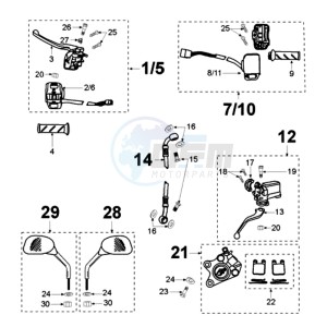 TKR 2 E drawing BRAKING SYSTEM MOLEX