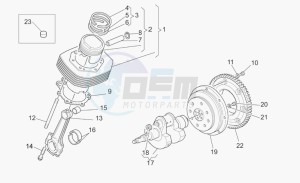 Breva V 1100 IE IE drawing Crankshaft cpl.