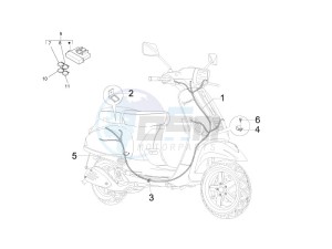 S 125 4T E3 drawing Main cable harness