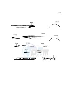 J125 SC125AGFA XX (EU ME A(FRICA) drawing Decals(Black)