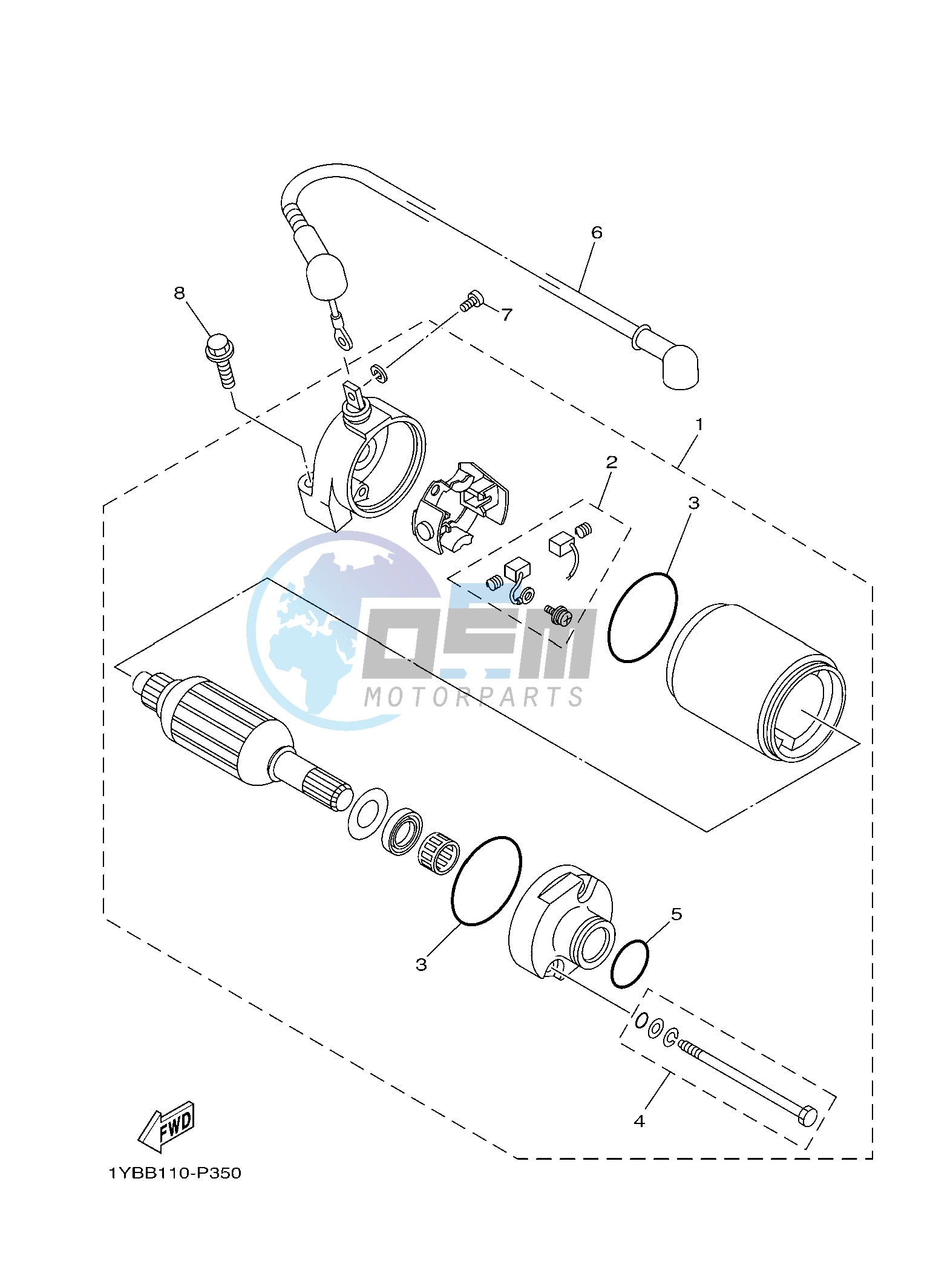 STARTING MOTOR