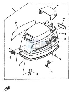 25QEO drawing TOP-COWLING