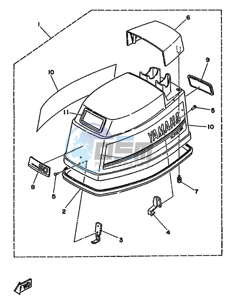 TOP-COWLING