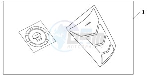 CB1300S CB1300SUPER FOUR drawing TANKPAD / FUEL LID COVER